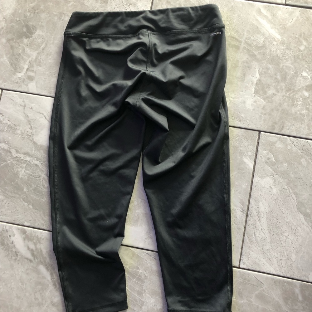 ADIDAS PERFORMANCE ATHLETIC CAPRIS LEGGINGS - Picture 6 of 11